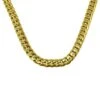 10K Yellow Gold 7MM Miami Cuban Chain -Luxe Jewelry Sales 10k yellow gold 7mm miami cuban chain 24 inches hiphopbling 359906