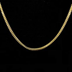 10K Yellow Gold Franco Chain Lightweight
