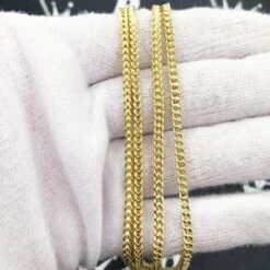 10K Yellow Gold Franco Chain Lightweight -Luxe Jewelry Sales 10k yellow gold franco chain lightweight hiphopbling 929428