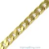 12MM Gold Plated Cuban Bracelet -Luxe Jewelry Sales 12mm gold plated cuban bracelet hiphopbling 415972