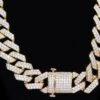 19MM Turkish Cuban Bling Bling ChainWhite / Yellow Gold -Luxe Jewelry Sales 19mm turkish cuban bling bling chain white yellow gold yellow gold 18 hiphopbling 721687