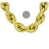 20MM Gold Dookie Rope Chain -Luxe Jewelry Sales 20mm gold dookie rope chain hiphopbling 726017