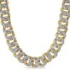 22MM Thick Gold CZ Cuban Chain Bling Bling -Luxe Jewelry Sales 22mm thick gold cz cuban chain bling bling 18 yellow gold hiphopbling 436325
