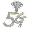 5G Diamond Pendant 1.50cttw 10K Yellow Gold -Luxe Jewelry Sales 5g diamond pendant 150cttw 10k yellow gold hiphopbling 243415