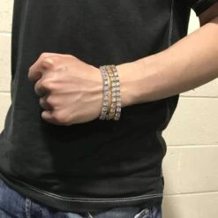 6MM CZ 1 Row Bling Bling Tennis Bracelet Gold -Luxe Jewelry Sales 6mm cz 1 row bling bling tennis bracelet gold 8 hiphopbling 522735