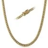 6MM Miami Cuban Chain IP Gold Steel Triple Lock -Luxe Jewelry Sales 6mm miami cuban chain ip gold steel triple lock 20 hiphopbling 679274