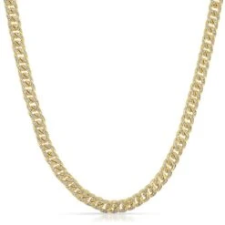 6MM Miami Cuban CZ Gold Hip Hop Chain