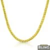 .925 Silver Canary CZ Gold 3MM Tennis Chain Bling Bling 1 .925 Silver Canary CZ Gold 3MM Tennis Chain Bling Bling -Luxe Jewelry Sales 925 silver canary cz gold 3mm tennis chain bling bling hiphopbling 328616