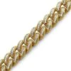 .925 Sterling Silver Gold Baguette Cuban Bling Bling Bracelet -Luxe Jewelry Sales 925 sterling silver gold baguette cuban bling bling bracelet default title hiphopbling 696386