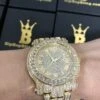 Amazing Bling Bling Gold Hip Hop Watch -Luxe Jewelry Sales amazing bling bling gold hip hop watch hiphopbling 737047