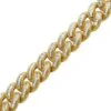 Baguette Lab Made Gold Cuban Bracelet 1400 Stones -Luxe Jewelry Sales baguette lab made gold cuban bracelet 1400 stones default title hiphopbling 514678