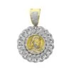 Ben Franklin Cuban Diamond Pendant .78cttw 10K Yellow Gold -Luxe Jewelry Sales ben franklin cuban diamond pendant 78cttw 10k yellow gold hiphopbling 573278