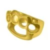 Brass Knuckles Design Gold Ring Stainless Steel -Luxe Jewelry Sales brass knuckles design gold ring stainless steel 7 hiphopbling 688888