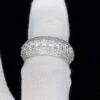 Eternity Layer White Gold Eternity VVS Iced Out Ring