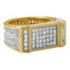 Gold Bar CZ Bling Bling Ring -Luxe Jewelry Sales gold bar cz bling bling ring 7 hiphopbling 296602