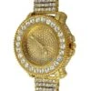 Gold Big Rocks Bling Bling Watch & 6 Row Band 1 Gold Big Rocks Bling Bling Watch & 6 Row Band -Luxe Jewelry Sales gold big rocks bling bling watch 6 row band hiphopbling 463566