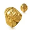 Gold Buddha Ring Stainless Steel -Luxe Jewelry Sales gold buddha ring stainless steel hiphopbling 456663