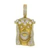 Gold Jesus Piece Custom CZ Bling Bling Pendant 1 Gold Jesus Piece Custom CZ Bling Bling Pendant -Luxe Jewelry Sales gold jesus piece custom cz bling bling pendant default title hiphopbling 488569