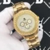 Heavy Gold BLING 1 Row .25cttw Diamond Watch Icetime -Luxe Jewelry Sales heavy gold bling 1 row 25cttw diamond watch icetime hiphopbling 212771