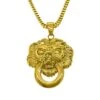 HipHopBling Gold Lion Face Pendant + Free Chain 1 HipHopBling Gold Lion Face Pendant + Free Chain -Luxe Jewelry Sales hiphopbling gold lion face pendant free chain free 25mm franco 24 inch chain hiphopbling 652675