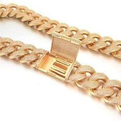 HUGE 24MM 3D Cuban Bling Bling Chain White/Yellow Gold 17 HUGE 24MM 3D Cuban Bling Bling Chain White/Yellow Gold -Luxe Jewelry Sales huge 24mm 3d cuban bling bling chain whiteyellow gold hiphopbling 452000