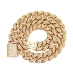 HUGE 24MM 3D Cuban Bling Bling Chain White/Yellow Gold 16 HUGE 24MM 3D Cuban Bling Bling Chain White/Yellow Gold -Luxe Jewelry Sales huge 24mm 3d cuban bling bling chain whiteyellow gold yellow gold 24 hiphopbling 609411