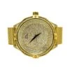 Icey Dial Bling Bling Gold Mesh Band Watch 2 Icey Dial Bling Bling Gold Mesh Band Watch -Luxe Jewelry Sales icey dial bling bling gold mesh band watch hiphopbling 794986