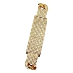 ID Cuban Bracelet Micro Pave Bling Gold Bracelet 8 ID Cuban Bracelet Micro Pave Bling Gold Bracelet -Luxe Jewelry Sales id cuban bracelet micro pave bling gold bracelet hiphopbling 197184