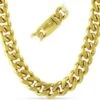 IP Gold Miami Cuban 316L Chain 15MM Box Clasp -Luxe Jewelry Sales ip gold miami cuban 316l chain 15mm box clasp 24 hiphopbling 901995