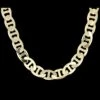 Marine 9mm 24 Inch Gold Plated Hip Hop Chain Necklace -Luxe Jewelry Sales marine 9mm 24 inch gold plated hip hop chain necklace hiphopbling 978453