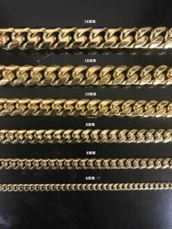 Miami Cuban Chain Yellow Gold -Luxe Jewelry Sales miami cuban chain yellow gold hiphopbling 415472
