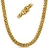 Miami Cuban Chain Yellow Gold Or White Gold -Luxe Jewelry Sales miami cuban chain yellow gold or white gold hiphopbling 674731