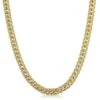 Miami Cuban CZ 8MM Gold Bling Bling Chain