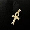 Mini Ankh DC 10K Yellow Gold Pendant