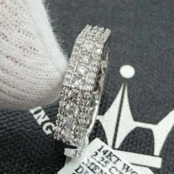 Octagon Diamond Ring 2.25cttw 14K White Gold 8 Octagon Diamond Ring 2.25cttw 14K White Gold -Luxe Jewelry Sales octagon diamond ring 225cttw 14k white gold hiphopbling 778217