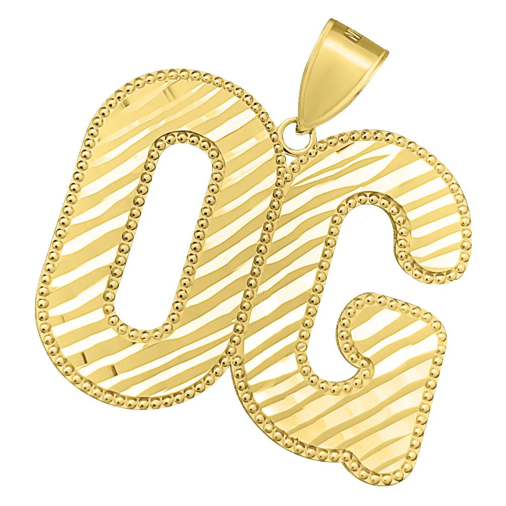 OG DC 10K Yellow Gold Pendant 3 OG DC 10K Yellow Gold Pendant
