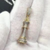 Queen Chess Piece Diamond Pendant .43cttw 10K Yellow Gold