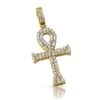 The Double Bling Ankh Cross CZ Iced Out Gold Pendant 2 The Double Bling Ankh Cross CZ Iced Out Gold Pendant -Luxe Jewelry Sales the double bling ankh cross cz iced out gold pendant hiphopbling 420429