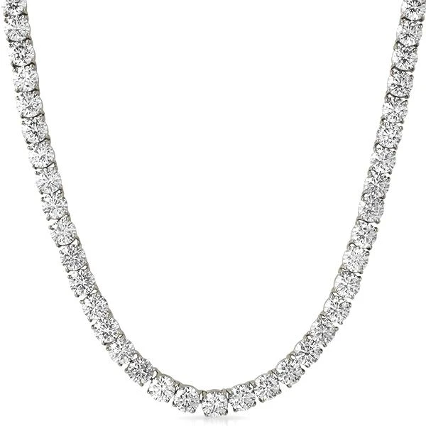 VVS Tennis Chain White Gold 6 VVS Tennis Chain White Gold - Image 4
