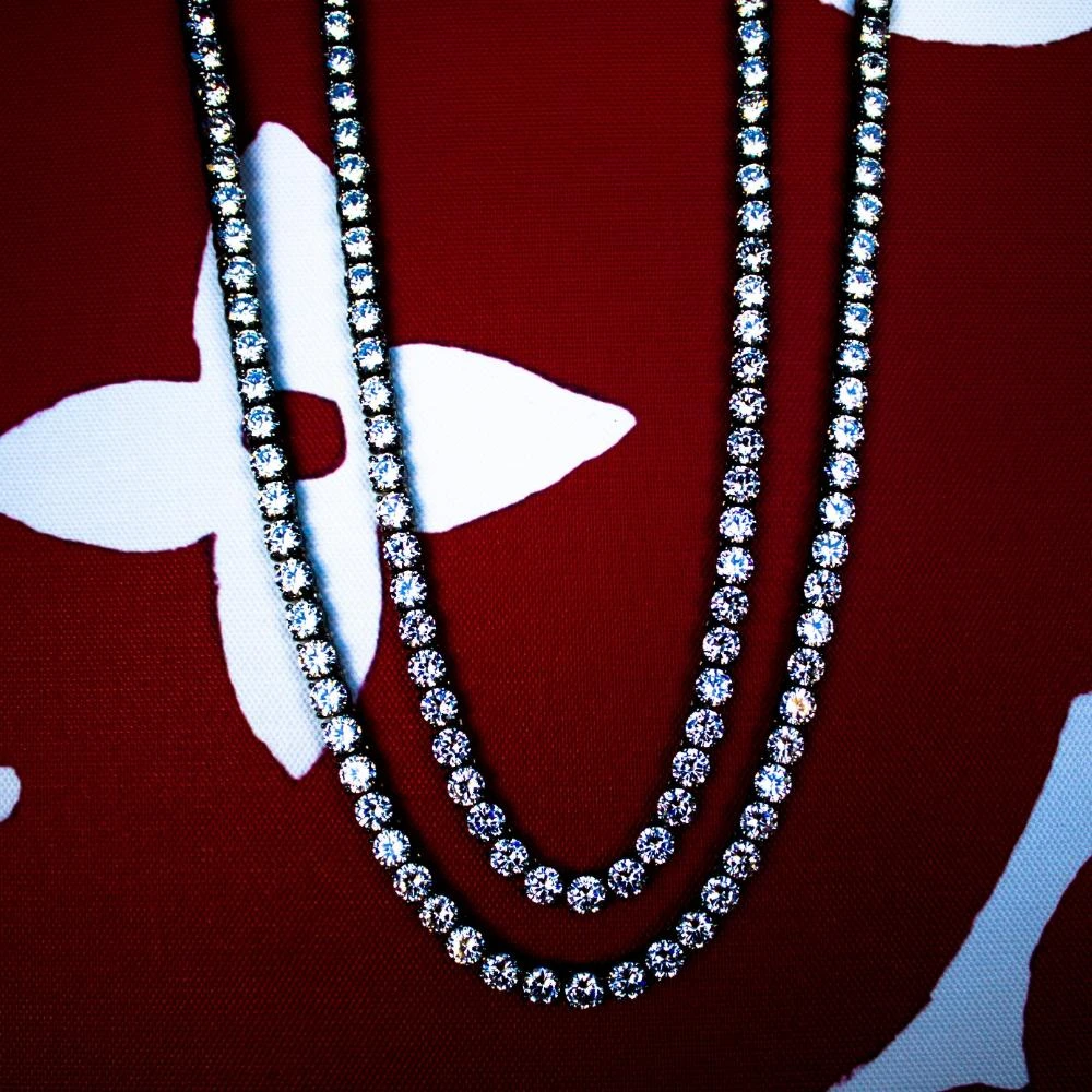 VVS Tennis Chain White Gold 9 VVS Tennis Chain White Gold - Image 7